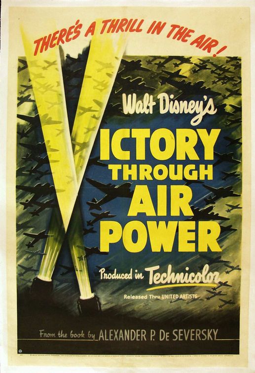 Original theatrical release poster for Victory Through Air Power
