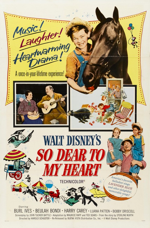 Theatrical re-release poster for So Dear To My Heart