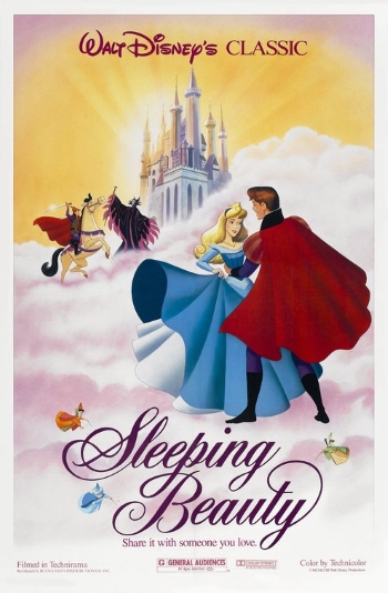 Theatrical re-release poster for Sleeping Beauty