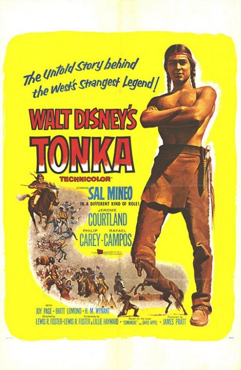 Original theatrical release poster for Walt Disney's Tonka