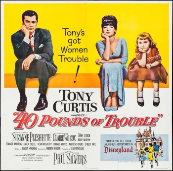 Theatrical release poster for 40 Pounds Of Trouble