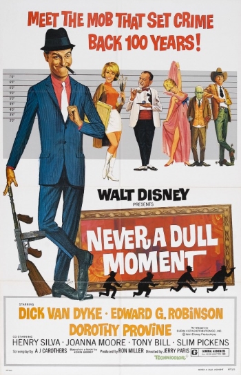 Theatrical re-release poster for Never A Dull Moment