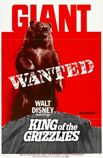 Theatrical release poster for King Of The Grizzlies