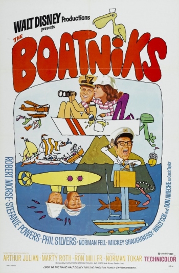 Alternate theatrical poster for The Boatniks