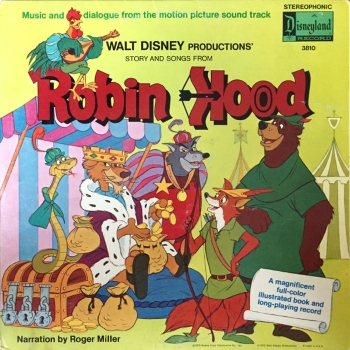 Robin Hood record album cover